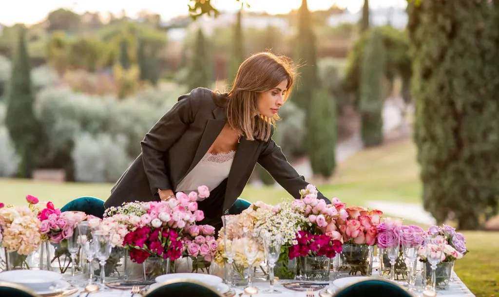 Yasmin Daoud, wedding planner, photographed in Marbella